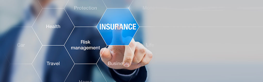 Inszone Insurance Products & Solutions Page Banner - Business Man Pointing Transparent Board