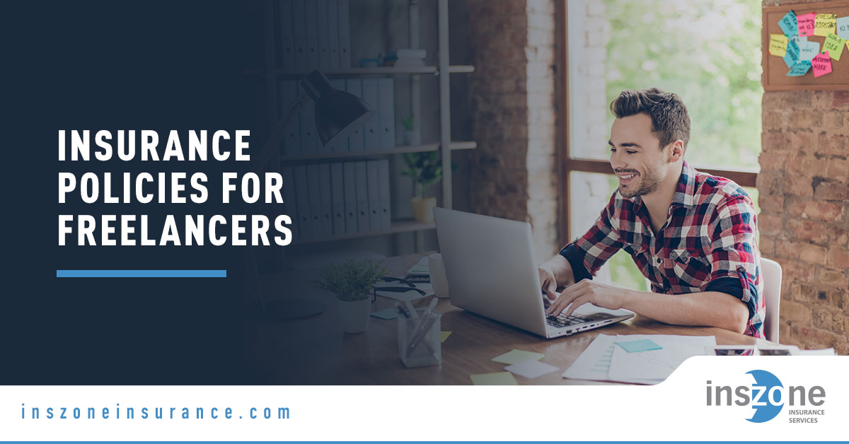 Freelancer Using Computer - Banner Image for Insurance Policies for Freelancers Blog
