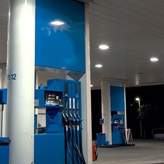 Gas Pumps with Car Refuelling - Lead Image for Gas Stations Page